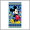 Disney Mickey fürdőlepedő, strand törölköző 70x140cmJFK034675