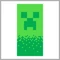 Minecraft fürdőlepedő, strand törölköző Digital Creeper 70*140cm
JFK103397