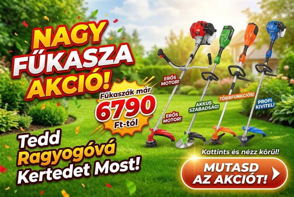 Fűkasza akció