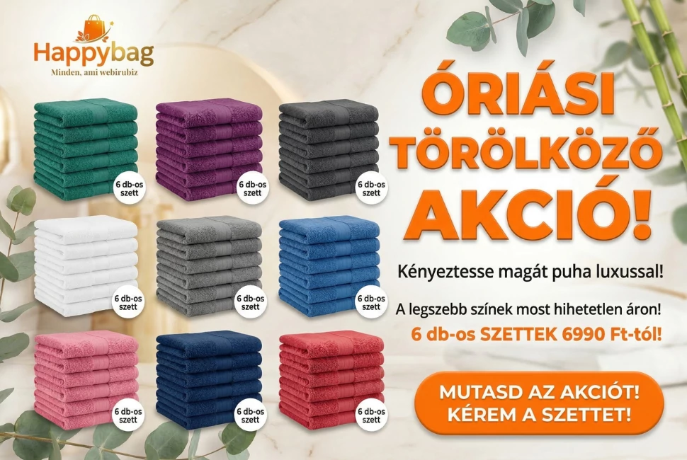 Törölköző olcsóbb