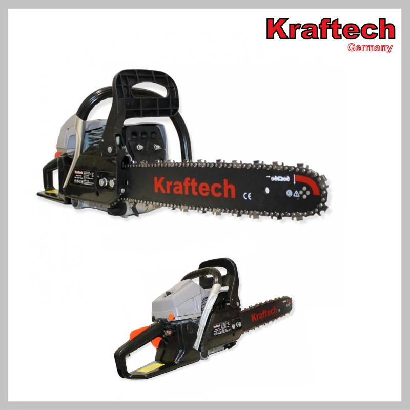 Kraftech benzinmotoros láncfűrész 5.2LE KT/CHS-52S  - Alkatrésznek!