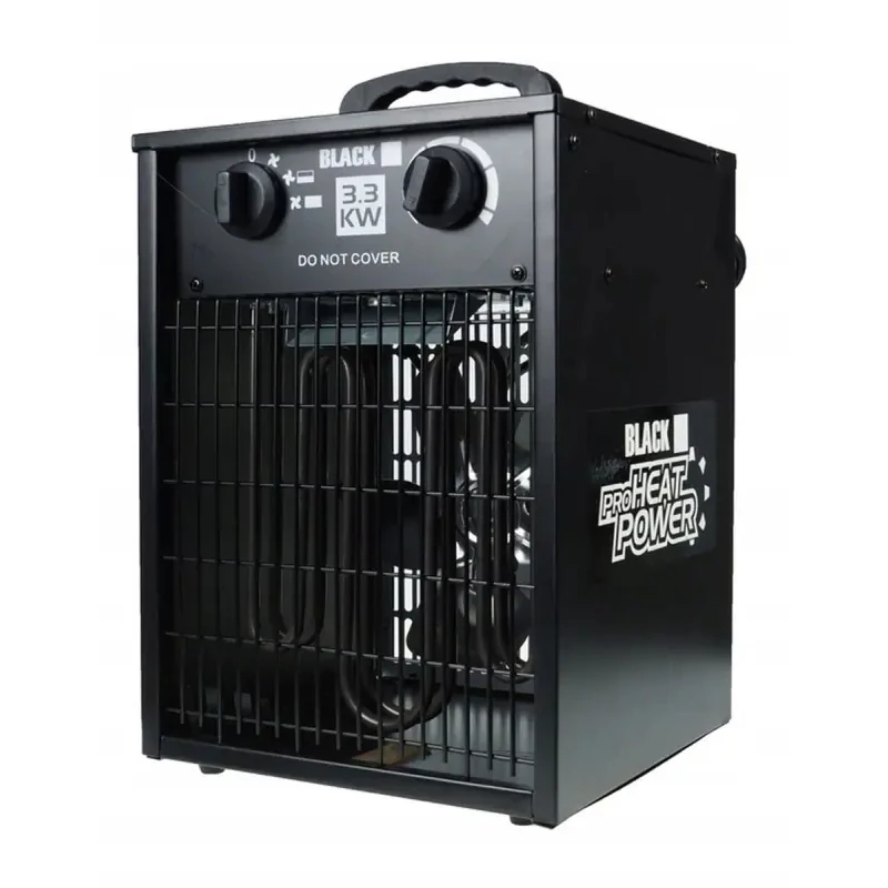BLACK ipari hősugárzó hőlégfúvó 3300W - 55055