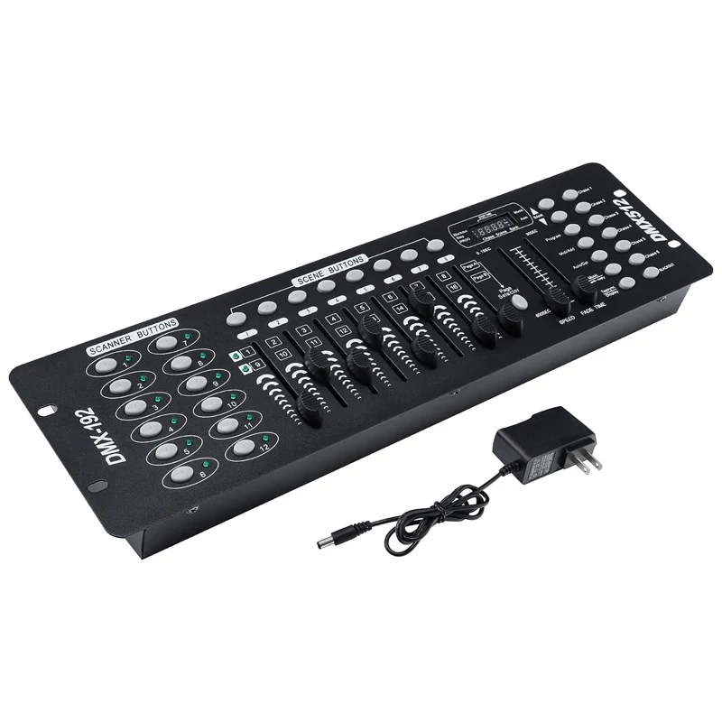 DMX-192 Fényeffekt kontroller, vezérlő (192CH, DMX512)