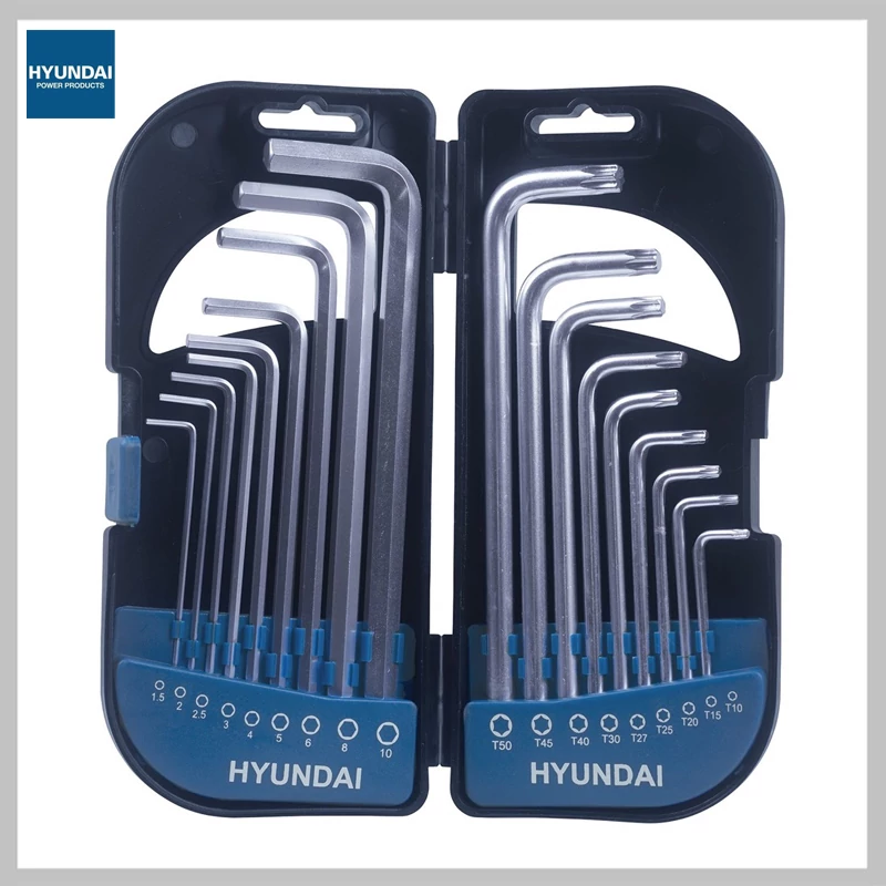 Hyundai Imbusz-torx készlet 18 db-os 59522