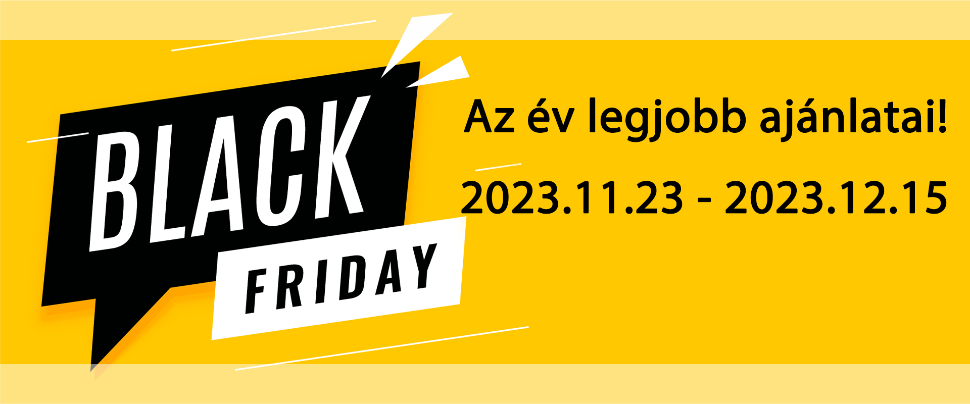 BLACK FRIDAY