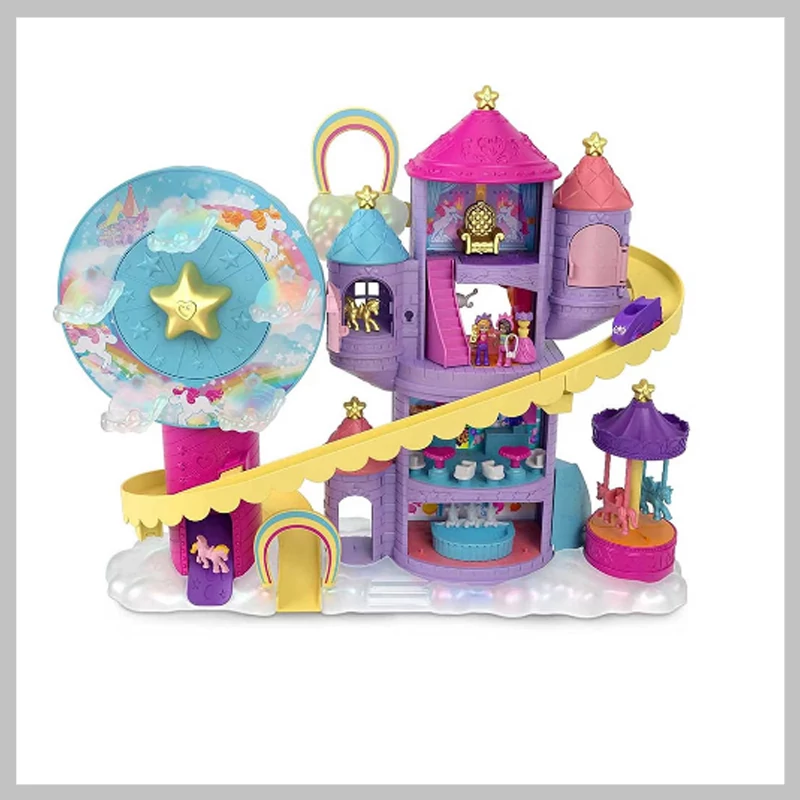 Mattel Polly Pocket Rainbow vidámpark 34 részes ZTGYK44