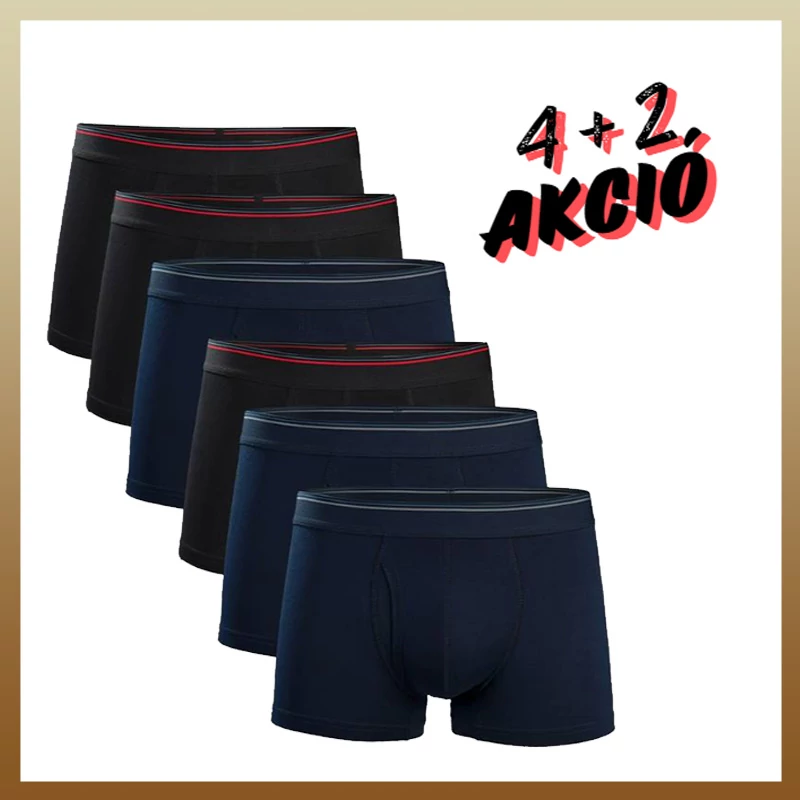 Férfi Boxeralsó 4+2 AKCIÓ!!!