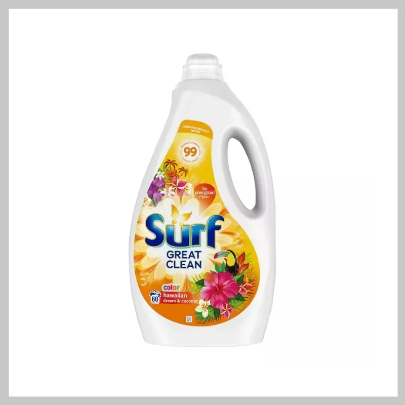 Surf Hawaiian Dream & Coconut folyékony Mosógél 3L - 60 mosás 82510275