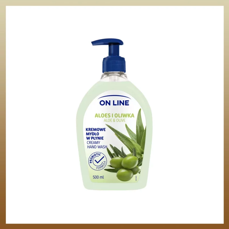 On Line folyékony krémszappan Aloe Vera&Olíva 500ml 24170576