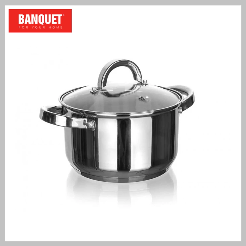24 cm Rozsdamentes acél edény CUISINO 6,1 L 84224083