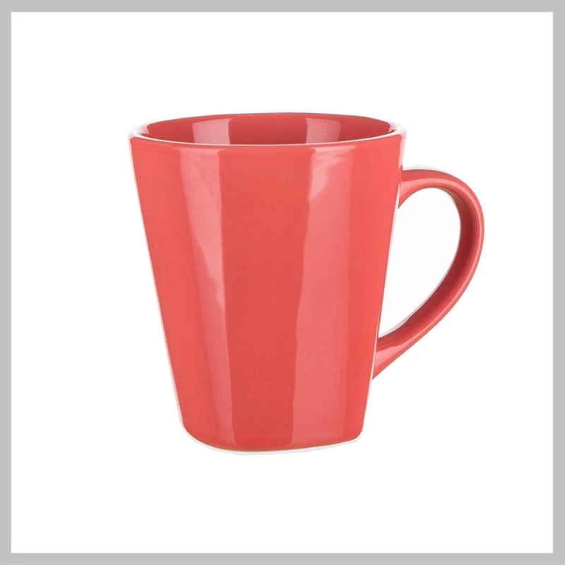 Kerámia bögre ASYMO 180 ml, piros 60221502