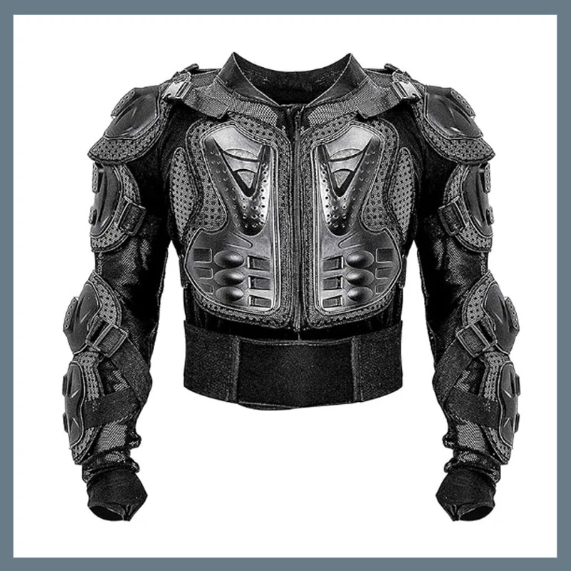Wildken Motorkerékpár Armor fekete 2XL - holm7216