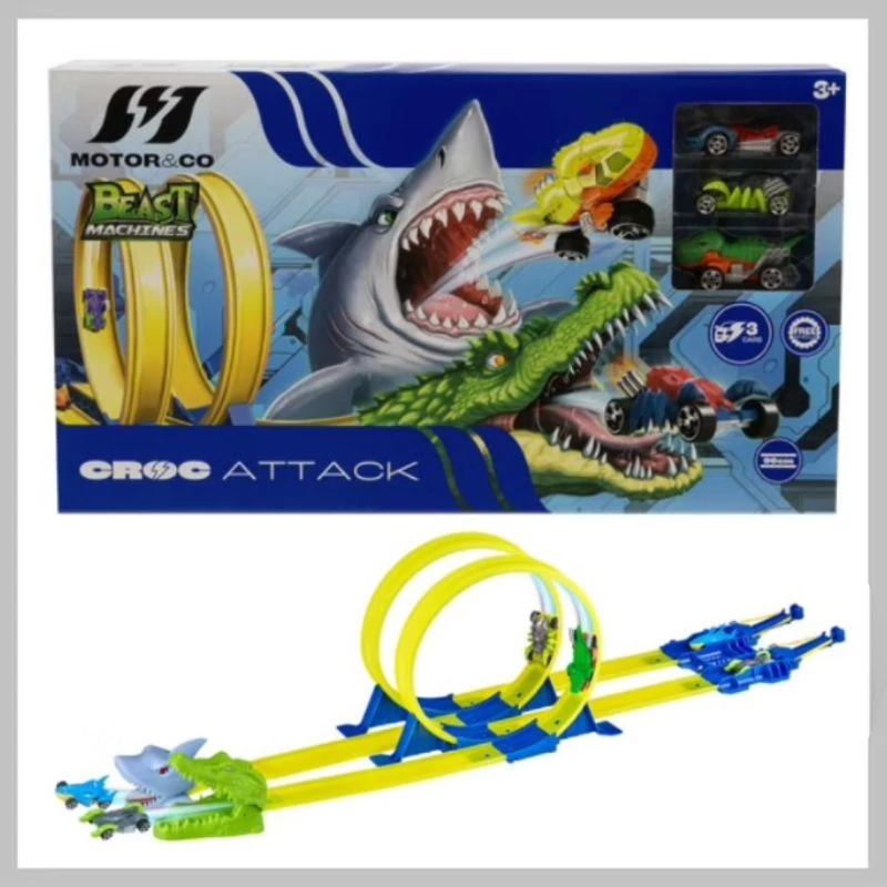 TZ Turbo City Croc Attack pályaszett 679-1405007