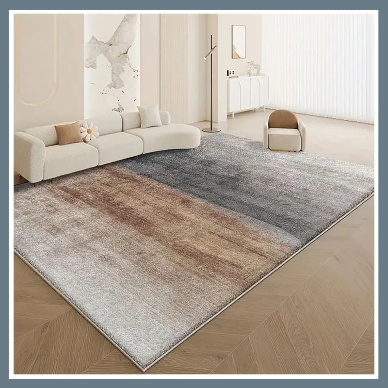 Puha gyapjú szőnyeg - Fekete & Barna 160x200cm DK907930-3