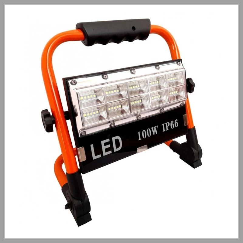 Hordozható 100W led reflektor