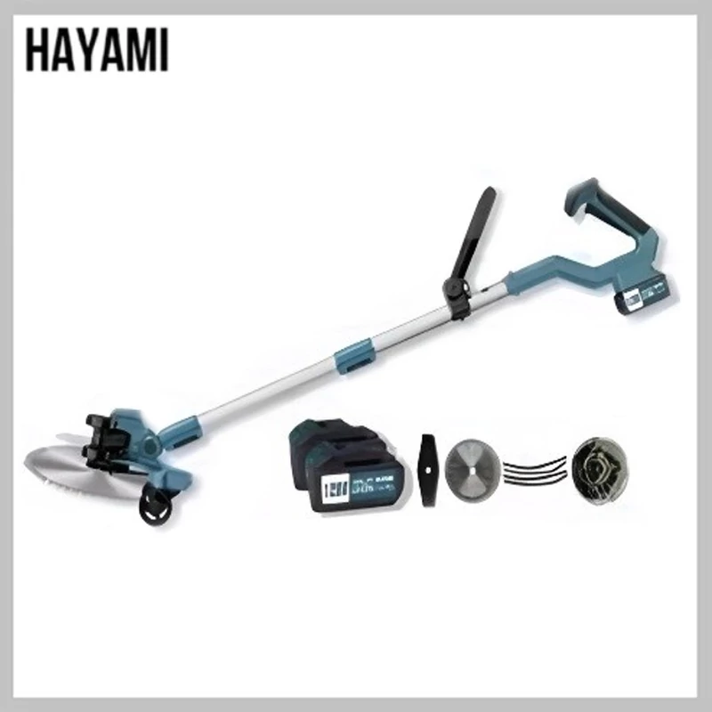 HAYAMI 128V Akkumulátoros fűkasza többféle vágófejjel HA-1041