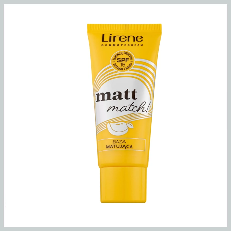 LIRENE mattító sminkalap SPF15 lmatt