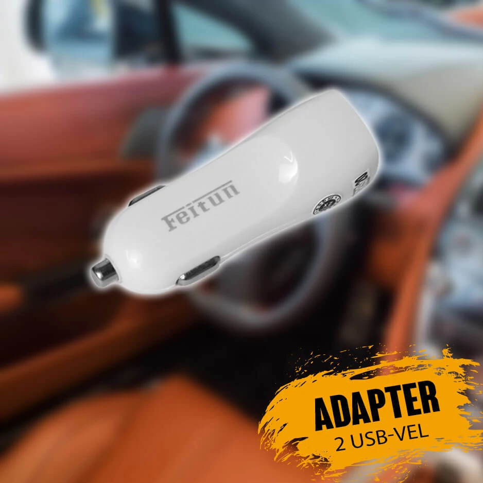 Feitun hálózati adapter - 2 USB csatlakozóval - AH0016