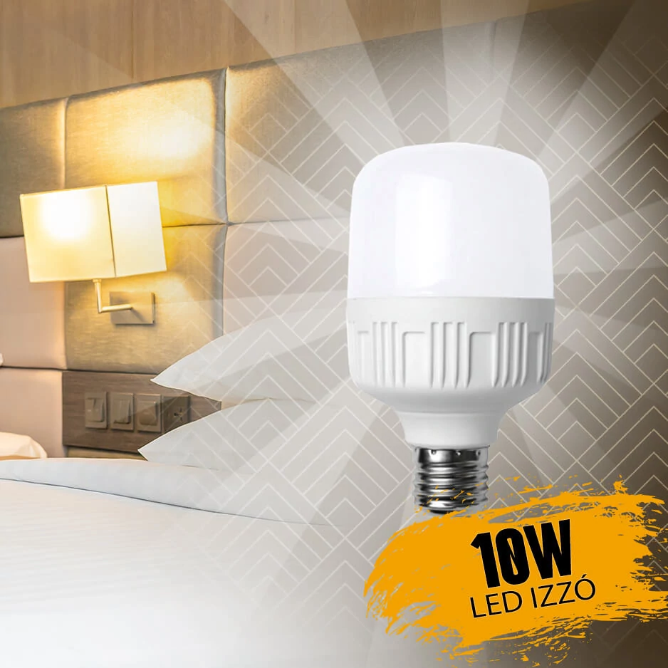 Led izzó opál búrás 10W